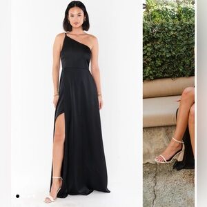 Show me your mumu black size small dress